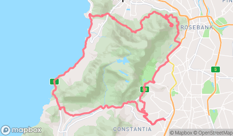 Map of Southern Gravel Route
