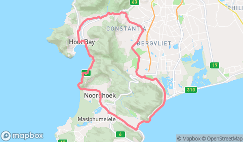 Map of Chappies Bliss Route